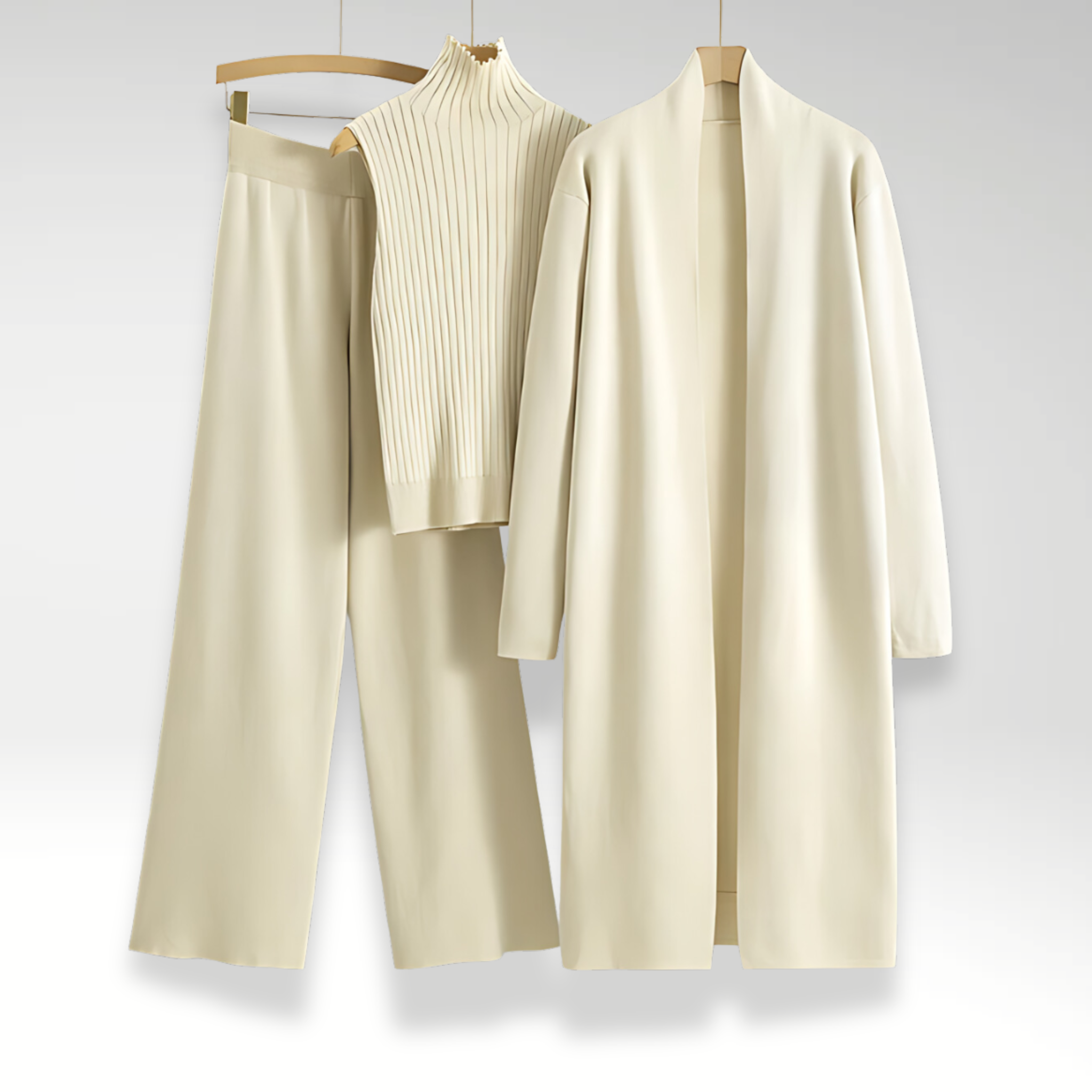 Solan Marseille™ | Ensemble trois pièces en maille Luxe