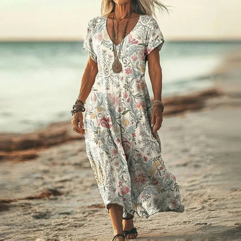 Luna™ | Robe vintage dégradée et confortable