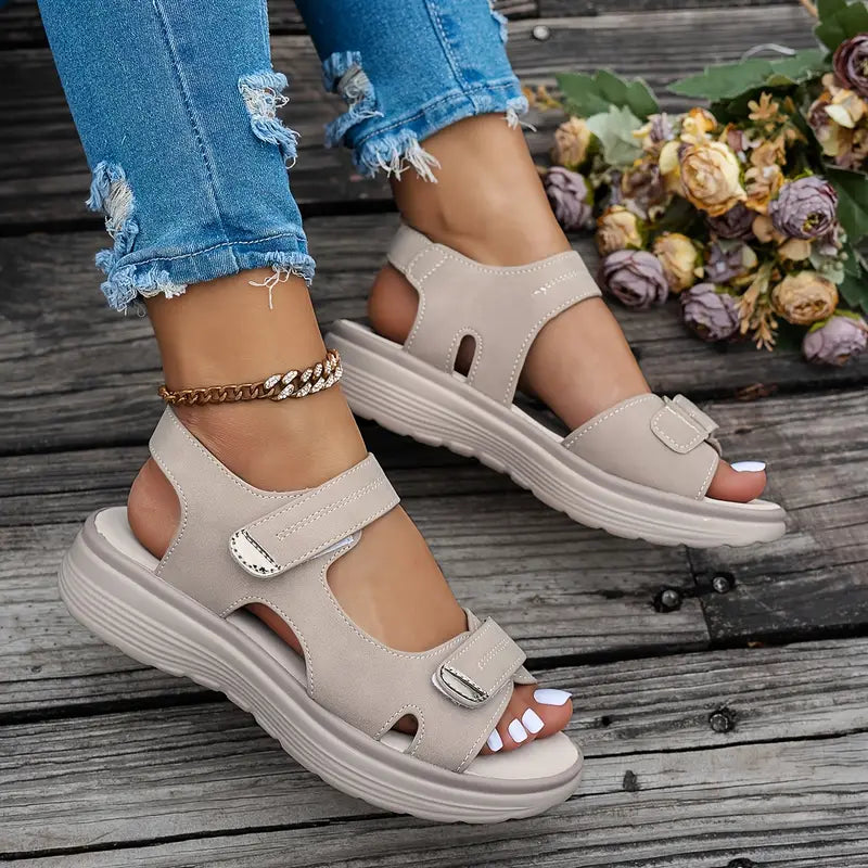 Alia™ – Sandales compensées confort avec bride à la cheville
