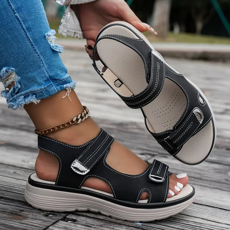 Alia™ – Sandales compensées confort avec bride à la cheville