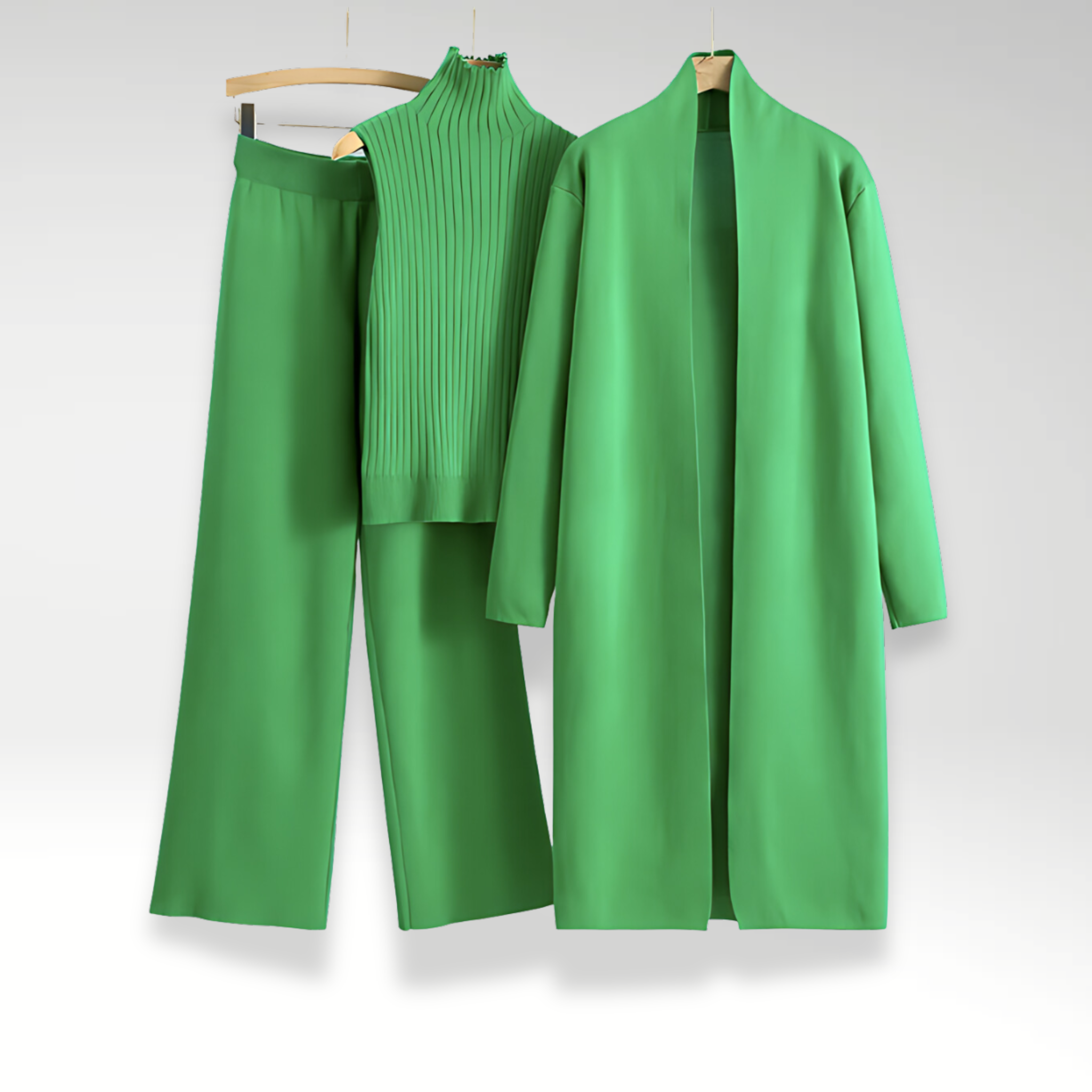 Solan Marseille™ | Ensemble trois pièces en maille Luxe