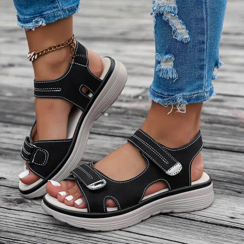 Alia™ – Sandales compensées confort avec bride à la cheville