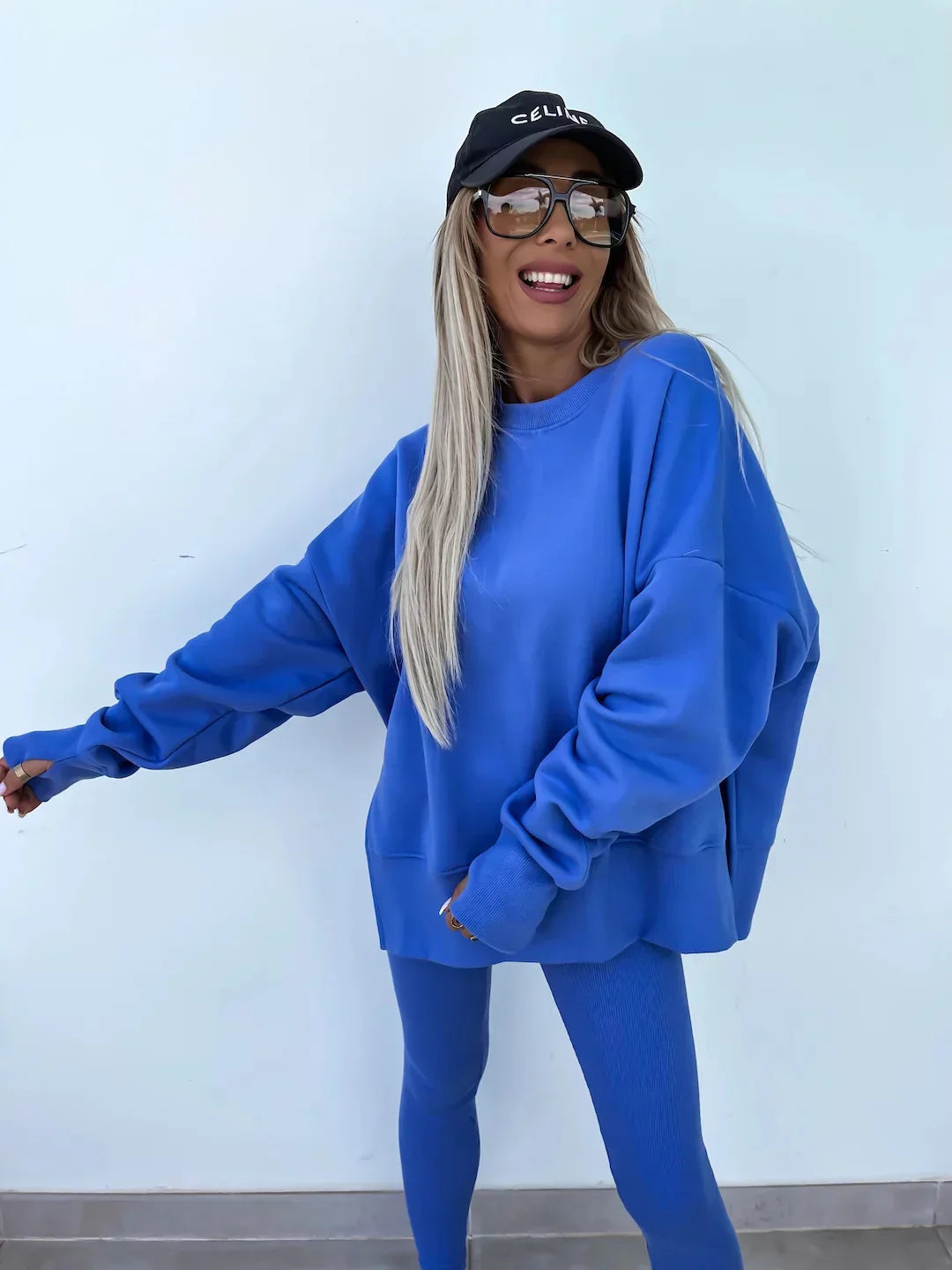 Solan Marseille | Ensemble coordonné avec sweat ample et leggings