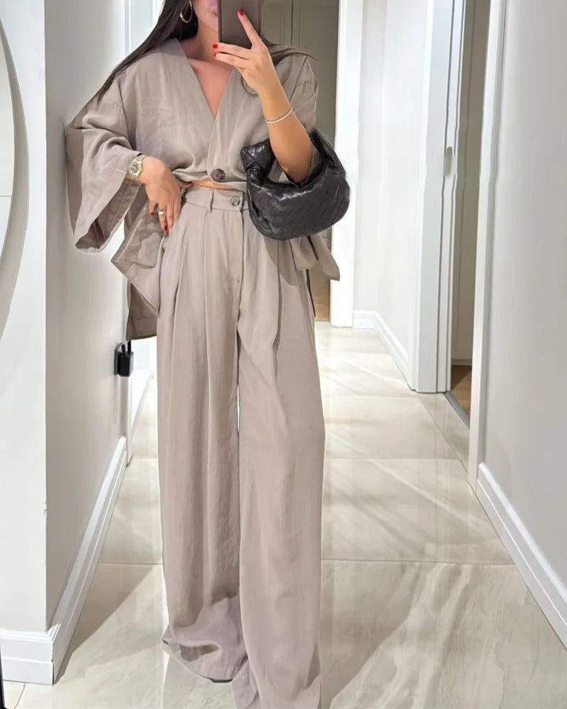 Romy™ | Ensemble deux pièces en lin