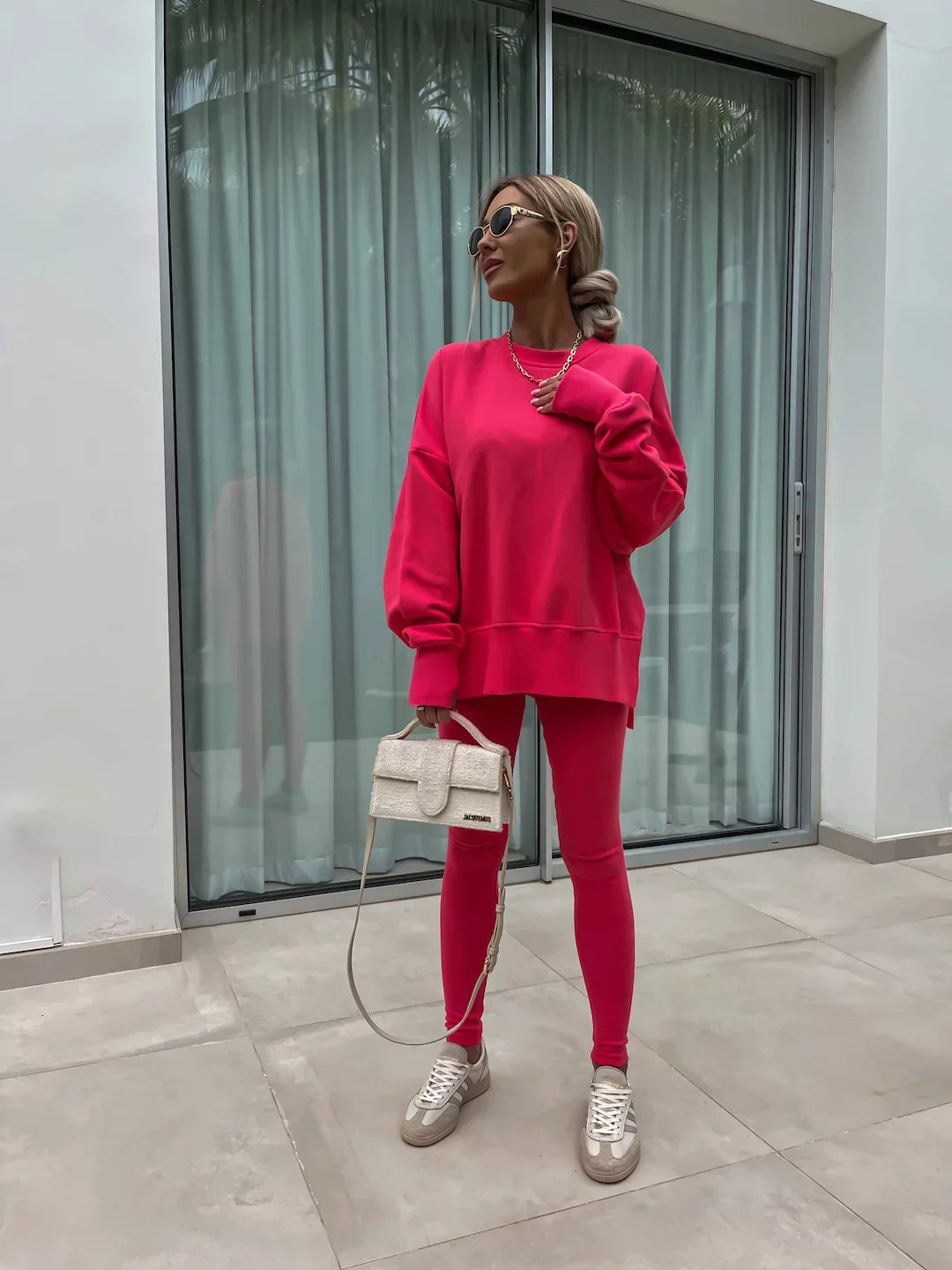 Solan Marseille | Ensemble coordonné avec sweat ample et leggings