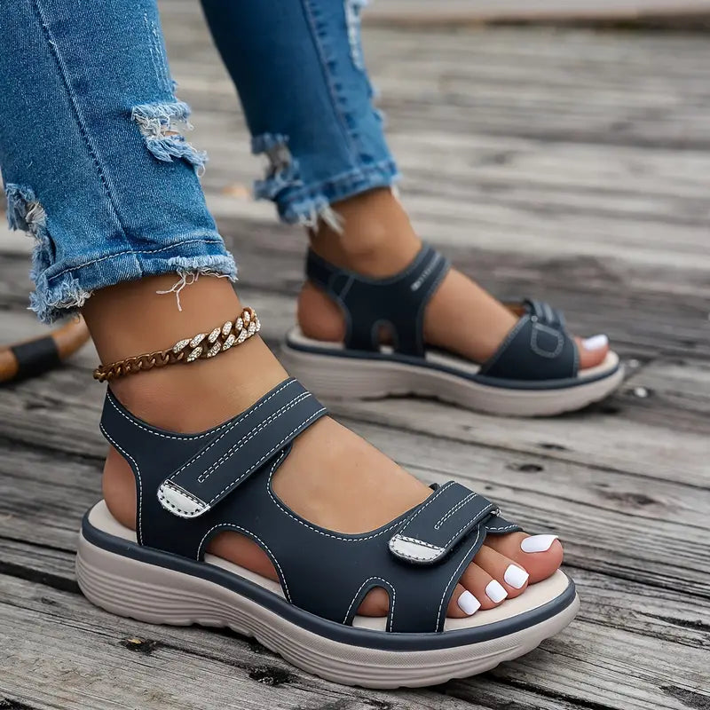 Alia™ – Sandales compensées confort avec bride à la cheville