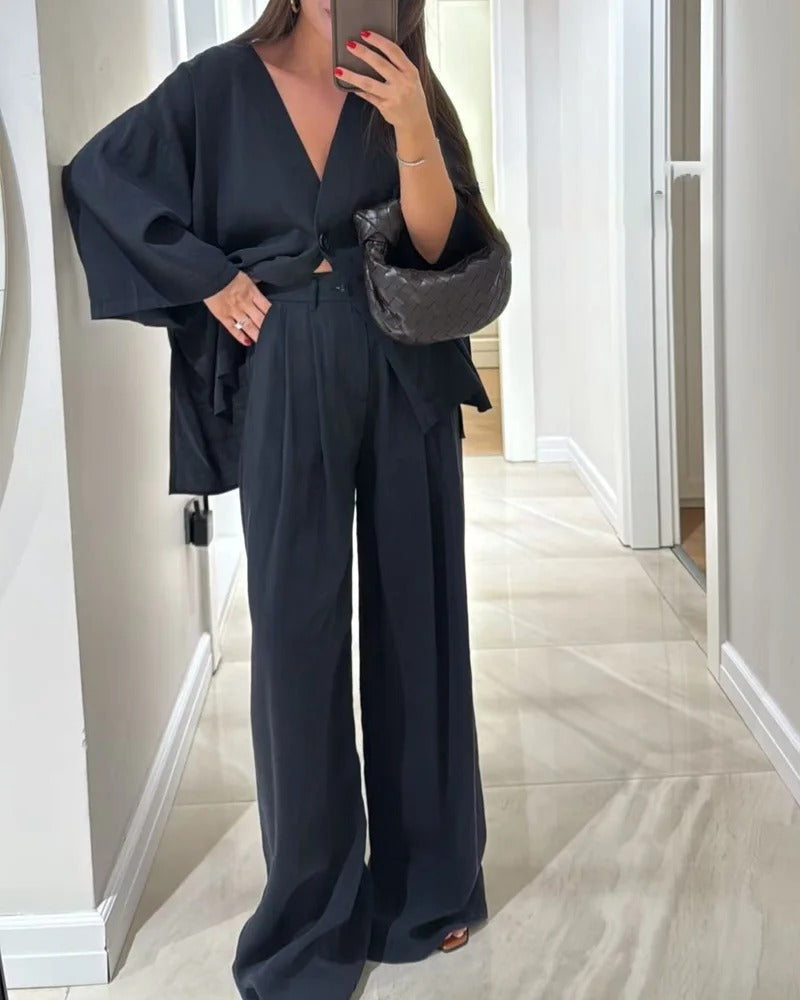 Romy™ | Ensemble deux pièces en lin