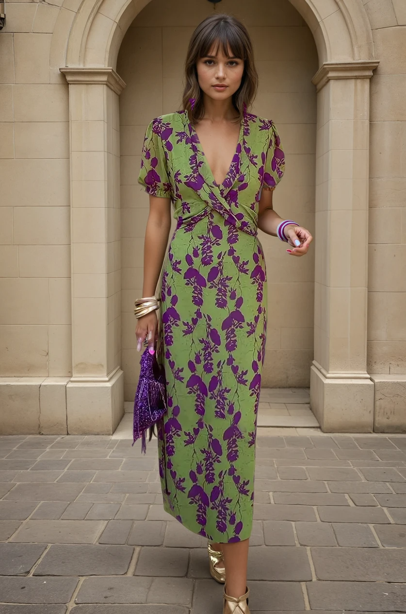Estela™ – La robe midi qui allie élégance et fraîcheur