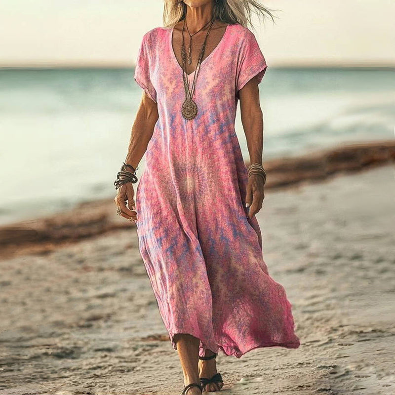 Luna™ | Robe vintage dégradée et confortable