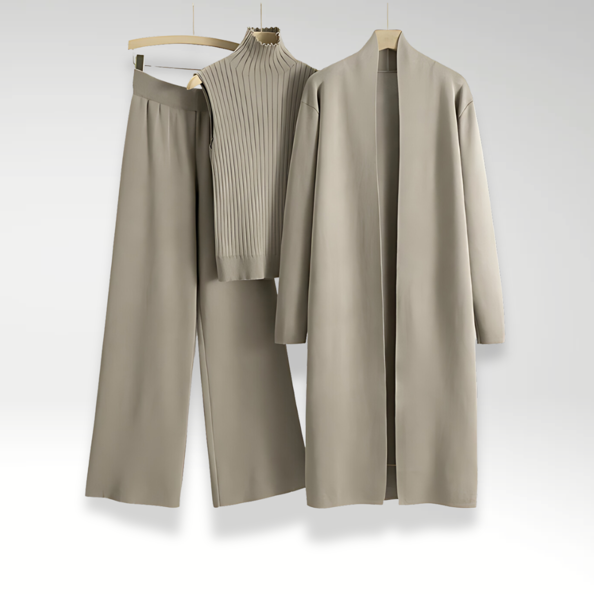 Solan Marseille™ | Ensemble trois pièces en maille Luxe