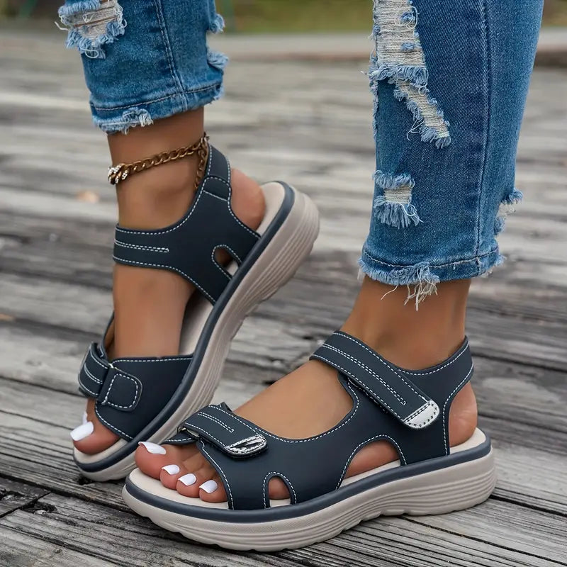 Alia™ – Sandales compensées confort avec bride à la cheville