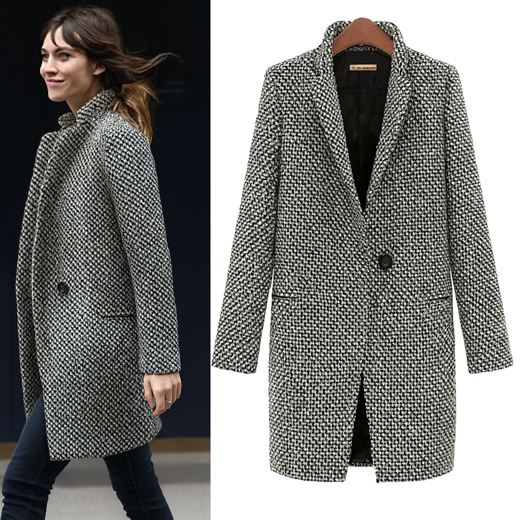 Solan Marseille | Eleonore Manteau élégant pour l'automne et l'hiver