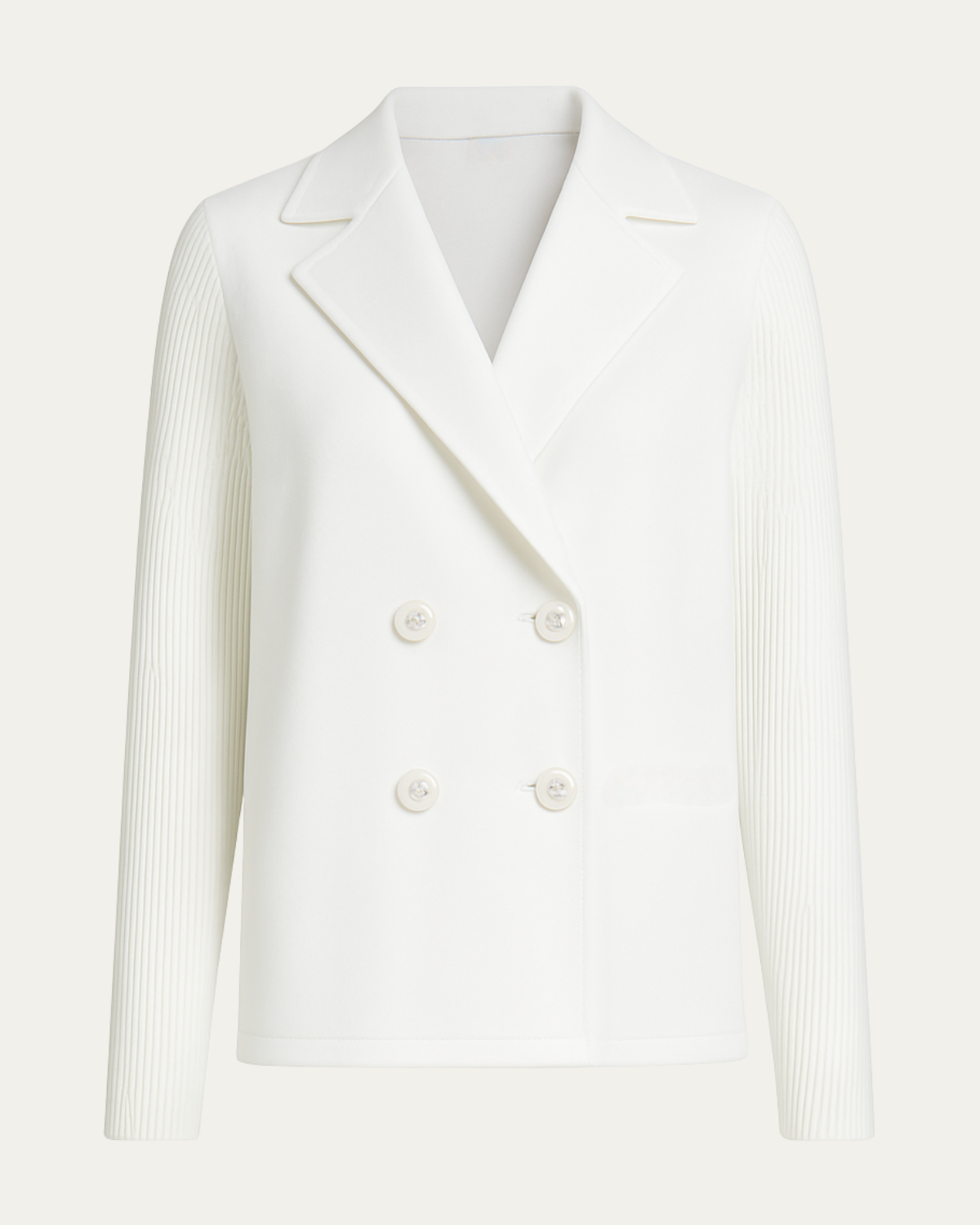 Elodie™ | Blazer Élégant à Manches Tricotées