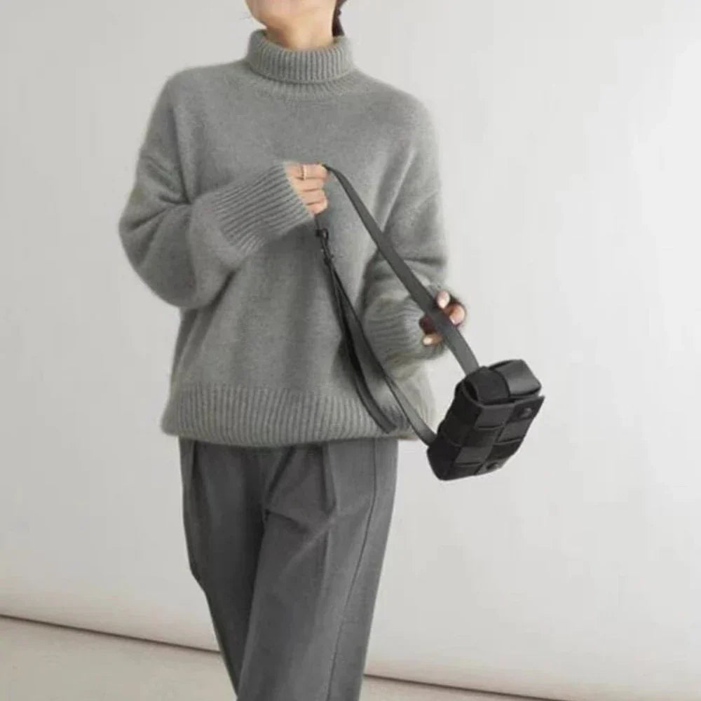 Solan Marseille | Pull à col roulé en cachemire