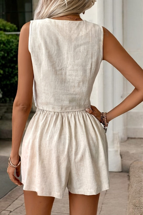 Fenna™ | Ensemble short stretch doux et raffiné