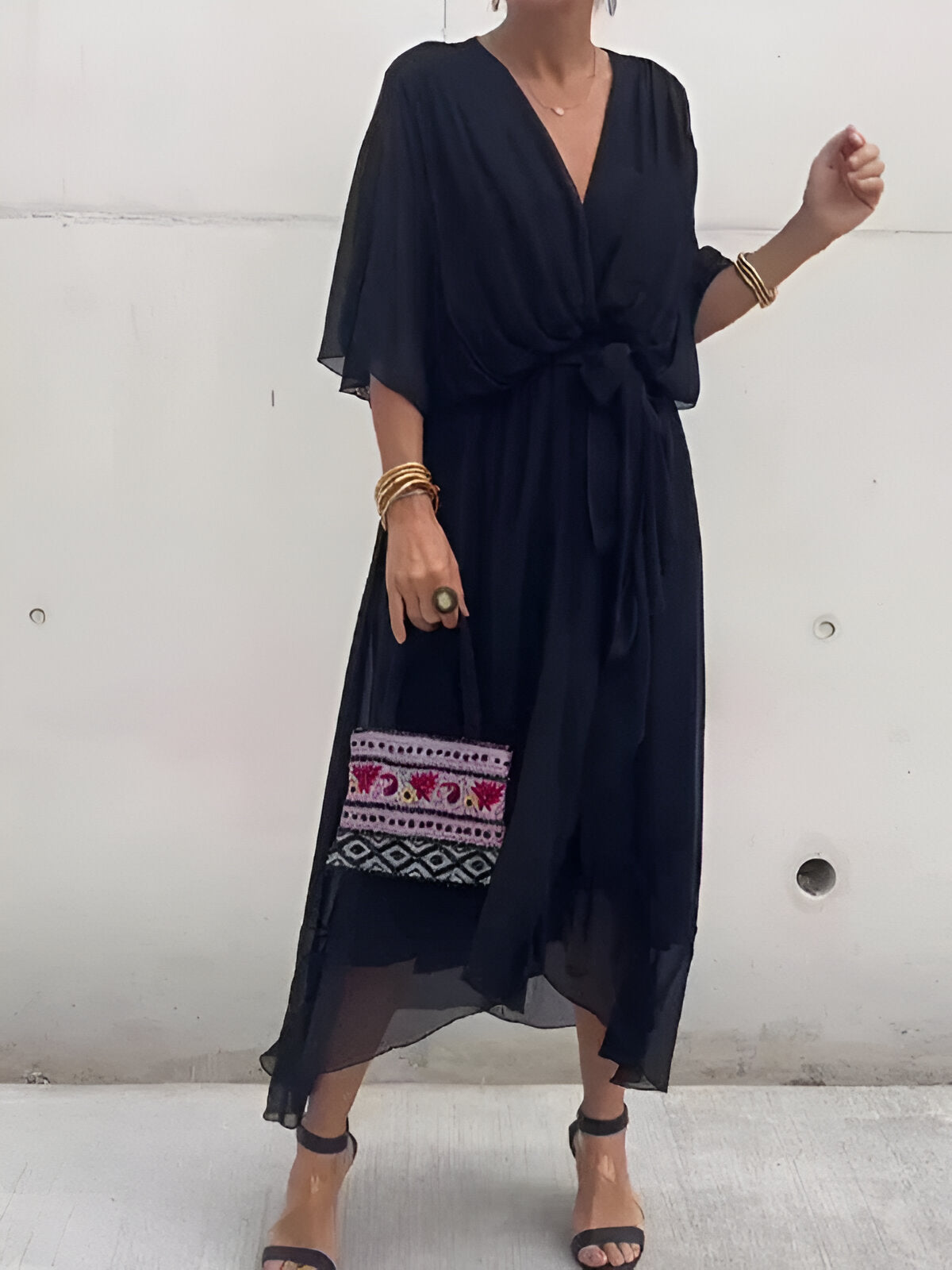 Mirja™ | Robe fluide en chiffon qui sublime votre beauté naturelle