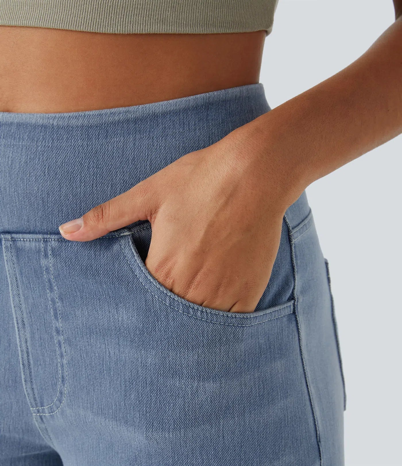 Evie™ | Pantalon Confort Taille Haute