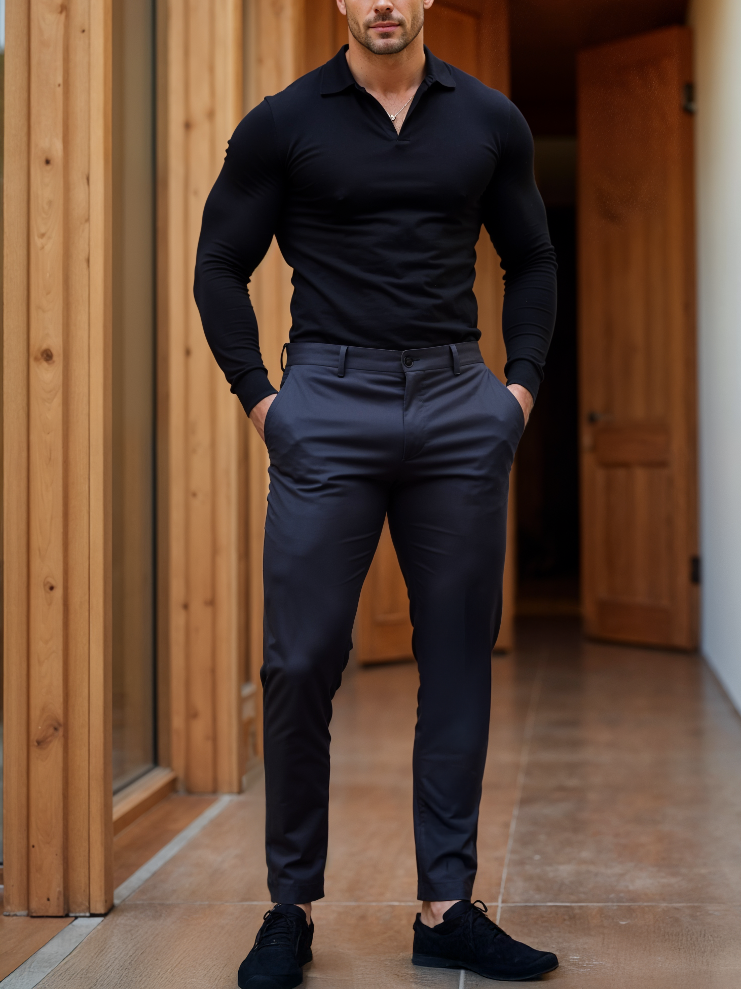 Versato: Knitterfreie Hose