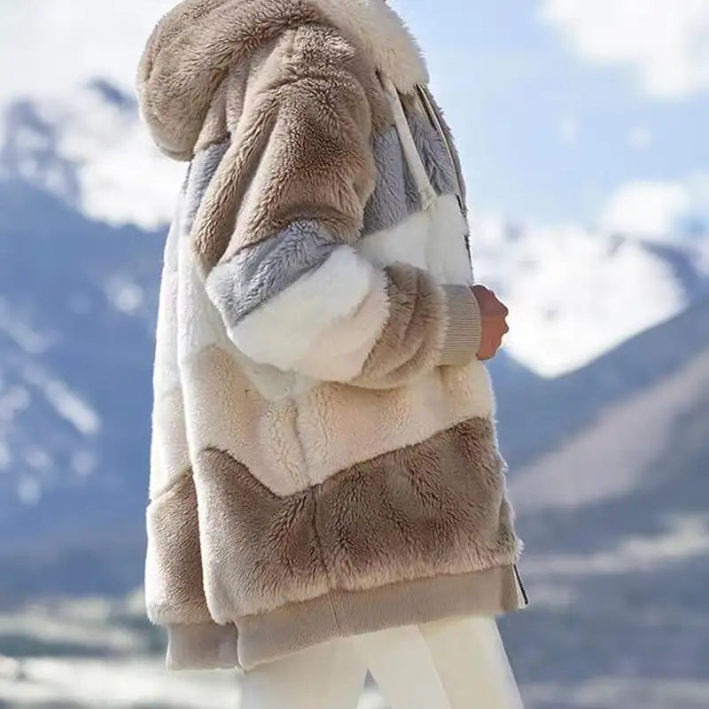 Solan Marseille | Veste d’Hiver à Capuche à Panneaux